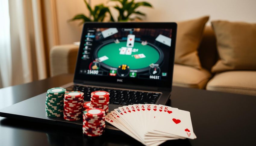 Cara main poker online