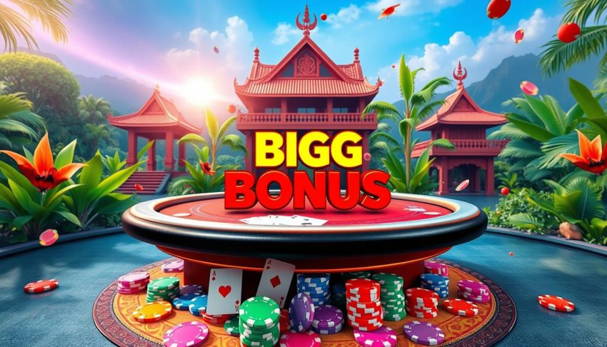 Poker online bonus besar